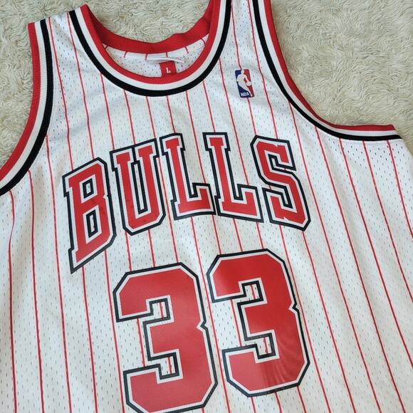 Mitchell & Ness Pippen Chicago Bulls Jersey Size Large - Picture 2 of 8
